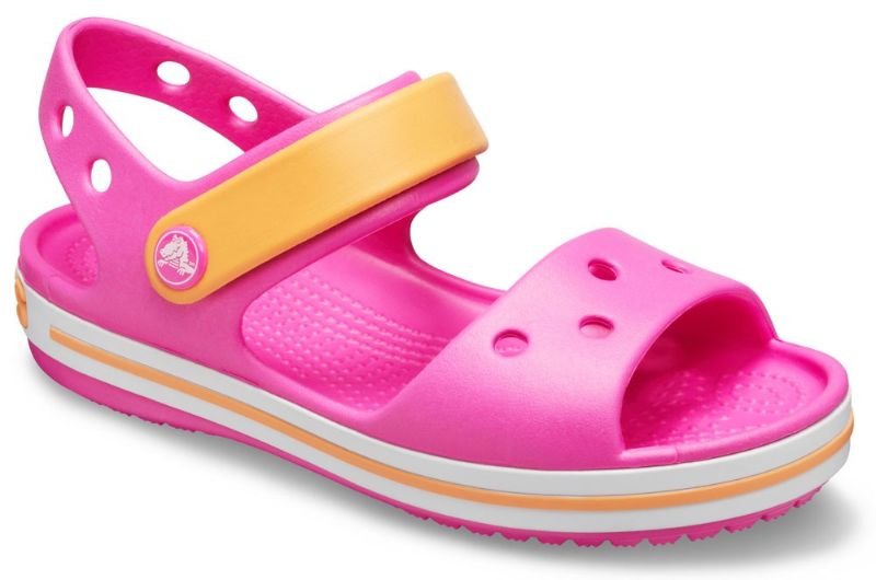 Photo 1 of Crocs Crocband Kids' Sandals, Girl's, Size:6C, Light Pink