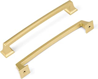 Photo 1 of 10Pack Gold Drawer Pulls Brushed Gold Cabinet Pulls