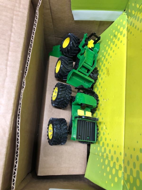 Photo 2 of ***USED***John Deere Toddler Toys, Monster Treads Super Scale Combine Toy Set with 2 Extra Monster Treads Vehicles, Ages 3+ , Green