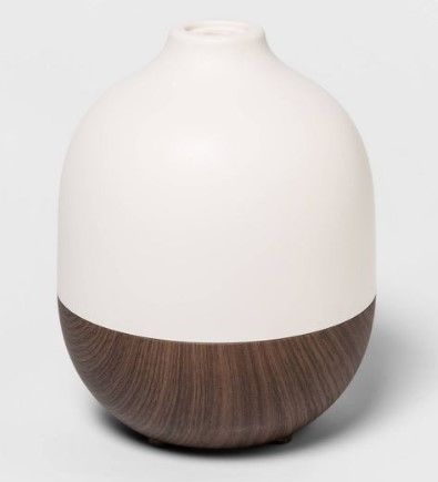 Photo 1 of 300ml Woodgrain Oil Diffuser White/Brown - Project 62™

