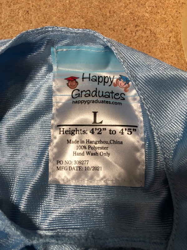 Photo 4 of Happy Graduates Preschool and Kindergarten Graduation Cap, Gown, Tassel and 2022 and 2023 Charm Sets large
 