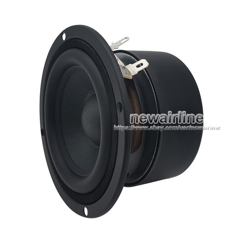 Photo 1 of 2pcs 3.5" Inch 4/8Ohm 15W HIFI Full Range Audio Speaker Stereo Loudspeaker 89mm
