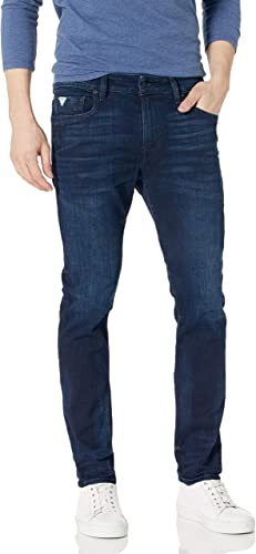 Photo 1 of GUESS Men's Mid Rise Slim Fit Tapered Leg Jean
34x32