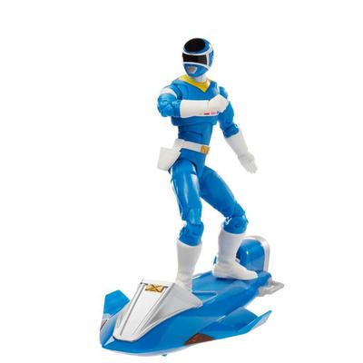 Photo 1 of Hasbro Power Rangers Lightning Collection in Space Blue Ranger & Galaxy Glider Figure
