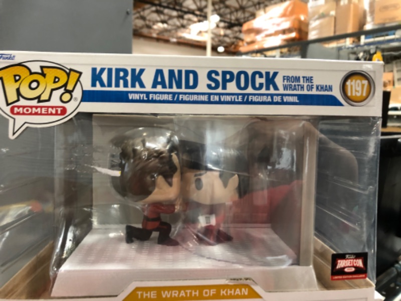 Photo 2 of Funko POP! Star Trek Wrath of Khan Captain Kirk Spock Target Con Exclusive
