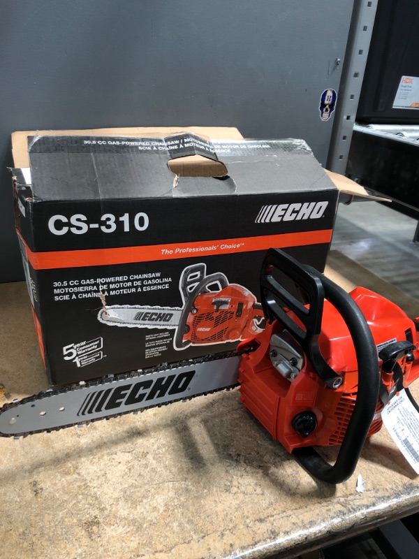 Photo 2 of 14 in. 30.5 cc Gas 2-Stroke Cycle Chainsaw
