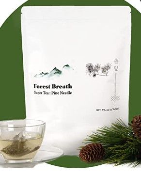 Photo 1 of (X3) DALAMHARI Pine Needle Tea Bags : Forest Breath | Pine Needles Tea Cough Drops Traditional Medicinals Tea Sore Throat Relief Throat Coat Tea Decaf Tea Breathe Easy Tea Pine Tea Sleep Tea Herb Sleepytime Tea Mullein Leaf
