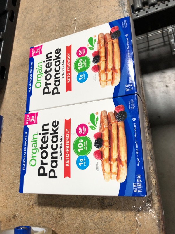 Photo 3 of **EXPIRES SEP/16/2022* Orgain Protein Pancake & Waffle Mix
SET OF 2 