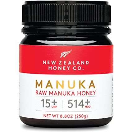 Photo 1 of **EXPIRES NOV2024** New Zealand Honey Co. Raw Manuka Honey UMF 15+ | MGO 514+, UMF Certified / 8.8oz
