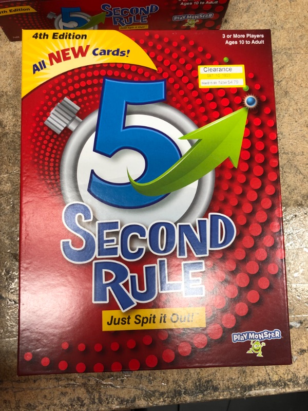 Photo 2 of 5 Second Rule 4th Edition
