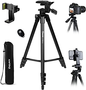 Photo 1 of Endurax 60'' Camera Tripod Stand for DSLR, iPhone And Cell Phone
