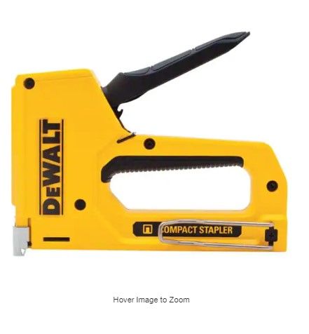 Photo 1 of 4 in. Heavy-Duty Compact Staple Gun
