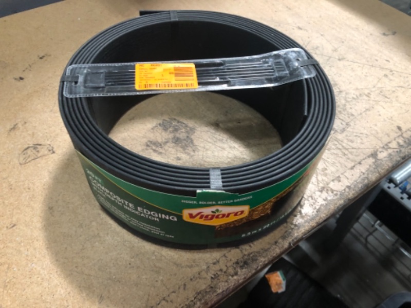 Photo 1 of 20 ft. Premium Black Composite Edging
