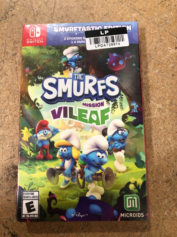 Photo 2 of The Smurfs: Mission Vileaf Smurftastic Edition - Nintendo Switch

