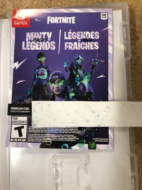 Photo 3 of Fortnite Minty Legends Pack - Nintendo Switch

