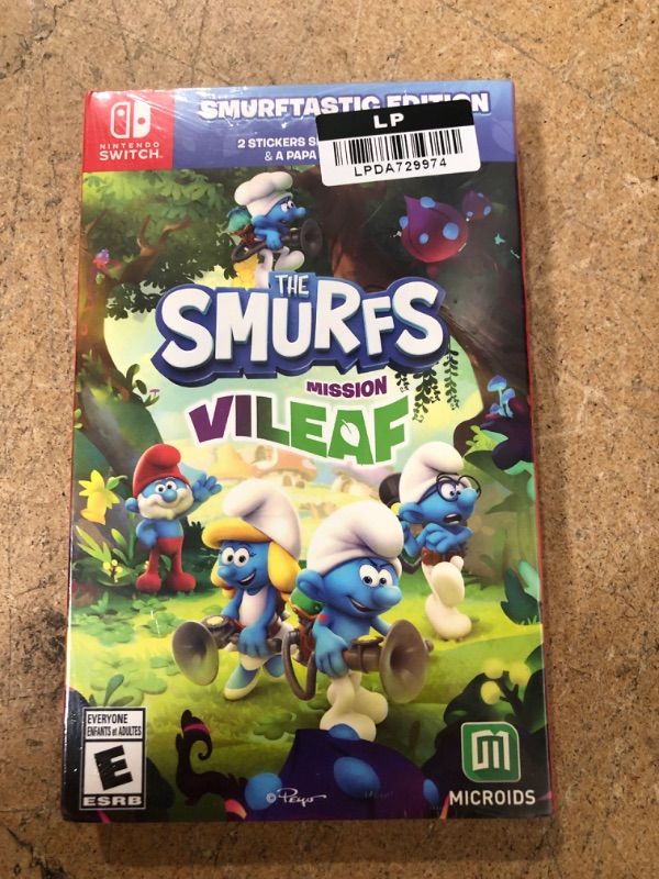 Photo 1 of The Smurfs: Mission Vileaf Smurftastic Edition - Nintendo Switch

