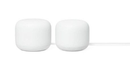 Photo 1 of Google Nest Mesh Wifi Router and Point (2 pack)

