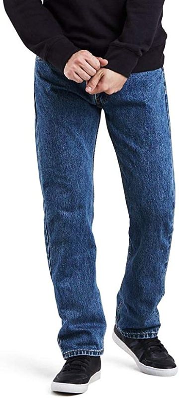 Photo 1 of Levi's Men's 505 Regular Fit Jeans 35W X 34L
