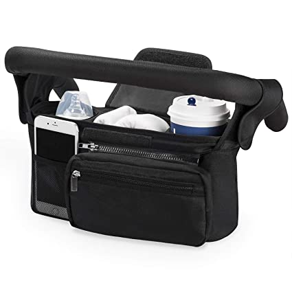 Photo 1 of  Universal Baby Stroller Organizer, 2 Insulated Cup Holder