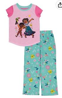 Photo 1 of Disney Girls' Encanto Pajama Set SIZE 8