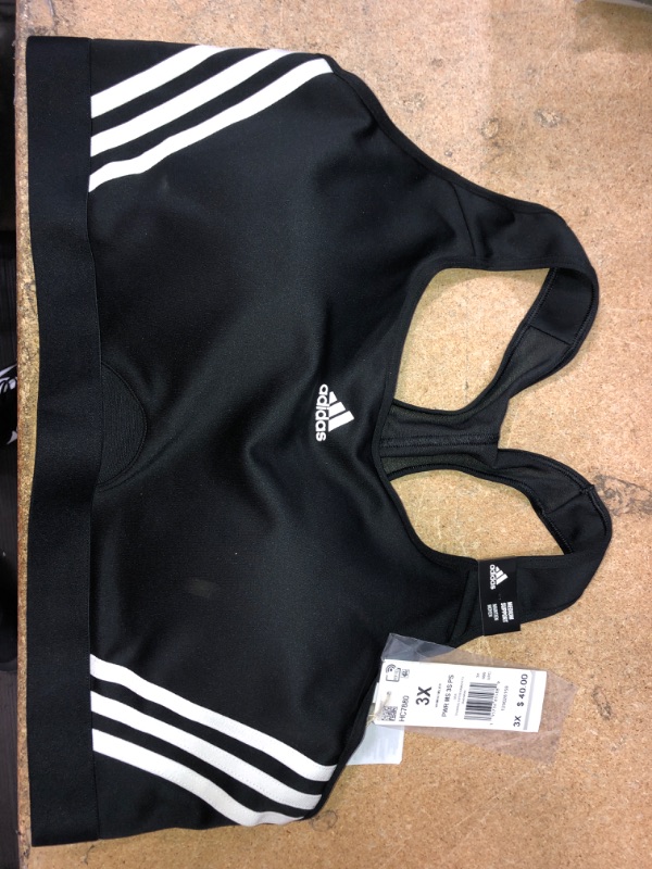 Photo 2 of adidas Women's Training Medium Support 3 Stripes Bra
SIZE 3XL