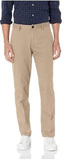 Photo 1 of Amazon Essentials Men's Straight-fit Wrinkle-Resistant Flat-Front Chino Pant