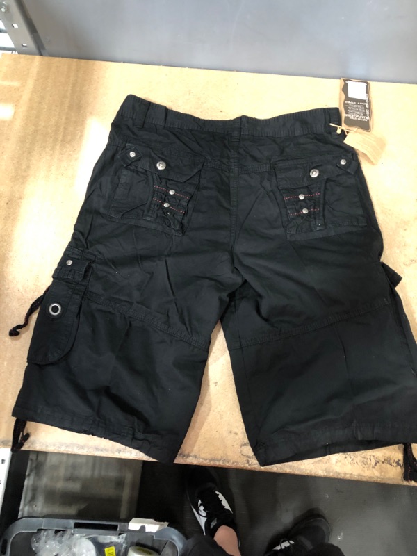 Photo 2 of BAWANGCHENG BLACK CARGOS/ POCKETS
SIZE 38