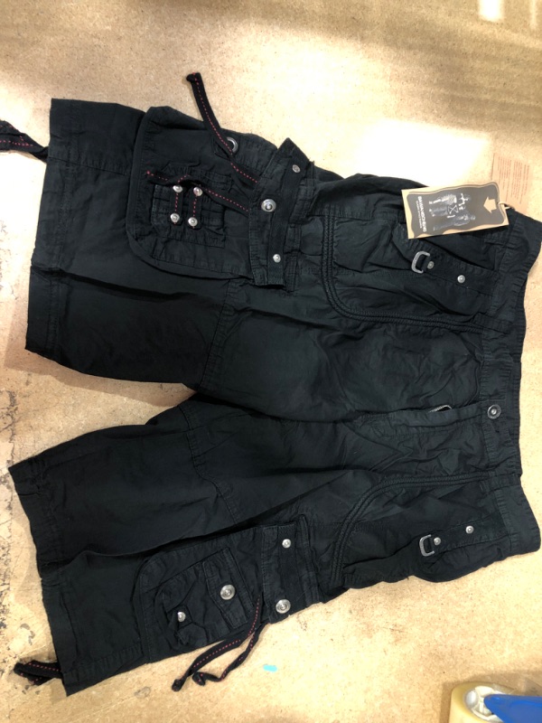 Photo 1 of BAWANGCHENG BLACK CARGOS/ POCKETS
SIZE 38