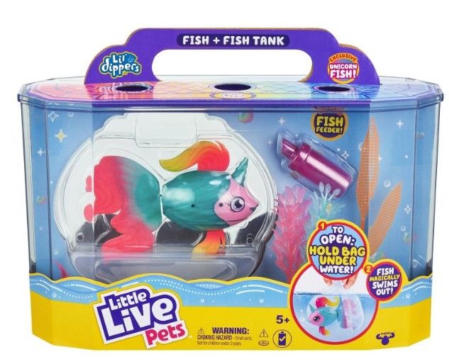 Photo 1 of Little Live Pets - Lil' Dippers Fish and Tank - Fantasea

