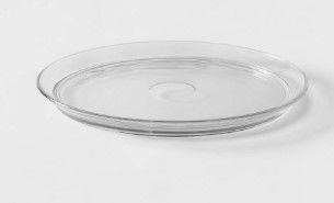 Photo 1 of (X5) Classic Glass Round Serving Platter - Threshold