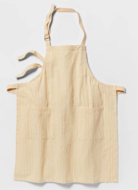 Photo 1 of (X3) Cotton Striped Apron - Threshold