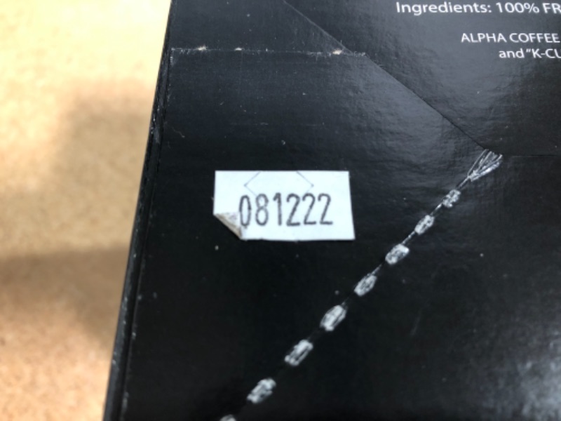 Photo 1 of Alpha Coffee – Double Barrel Black - 24 Count Coffee Pods - Premium Gourmet Craft Dark/French Roast Coffee | Veteran Owned - Specialty Small Batch Roasted Coffee | 100% Arabica Beans
