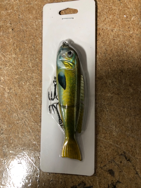 Photo 2 of Haveday Fishing Lures for Bass Trout Glide Baits Segmented Single Jointed Swimbait Slow Sinking Bionic Swimming Lures Fishing Gear for Freshwater Saltwater
