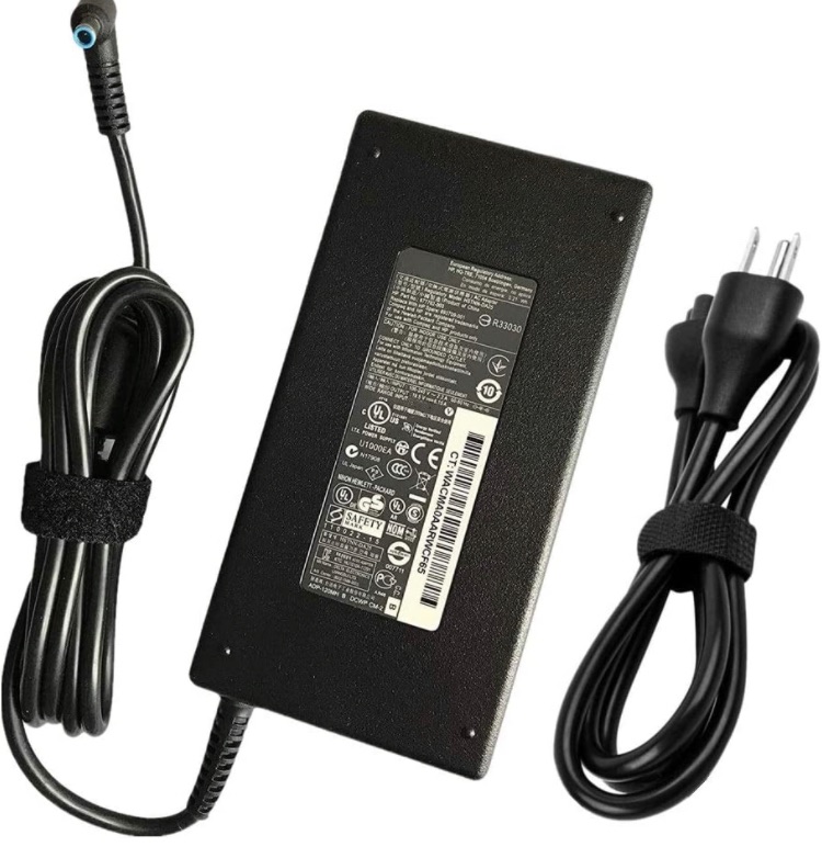 Photo 1 of 150W 19.5V 7.7A AC Charger Fit for HP ZBook Studio 15 G3 G4 G5 OMEN x by 15 17 ADP-150XB B 776620-001 917677-003 75626-003 917677-001 PC Laptop Power Supply Adapter Cord