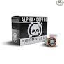 Photo 1 of Alpha Coffee – Double Barrel Black - 24 Count Coffee Pods - Premium Gourmet Craft Dark/French Roast Coffee | Veteran Owned - Specialty Small Batch Roasted Coffee | 100% Arabica Beans
