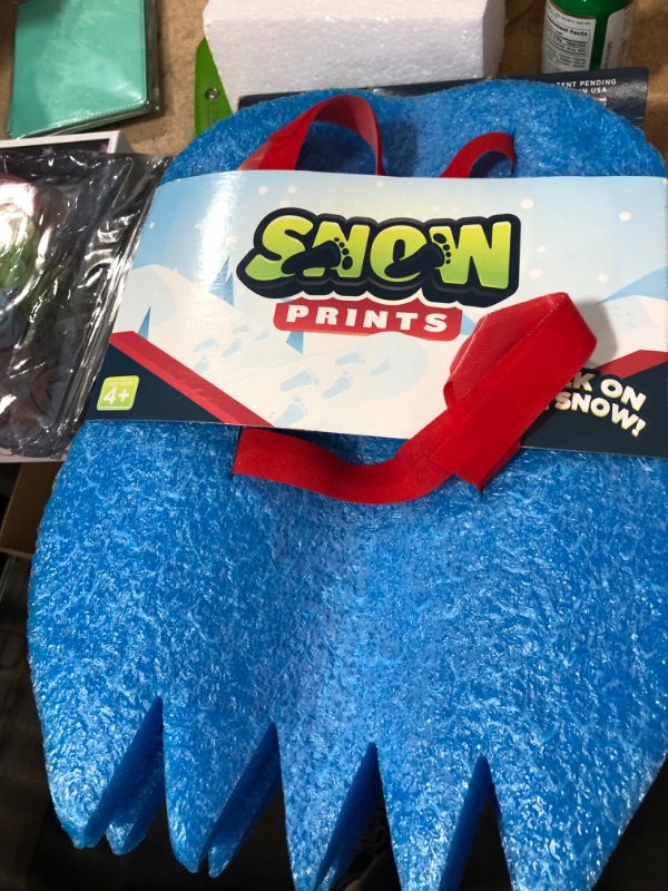 Photo 3 of BUNDLE OF 3 ITEMS SNOWSHOES, POP ITS, AND PUZZLE