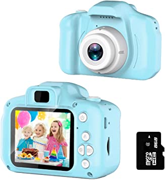 Photo 1 of Kids Camera for Girls or Boys - Anti-Drop Kid Digital Camera with Soft Silicone Shell and 8 Mega Pixel Dual Lens 2.0 inch HD Screen with Mic 