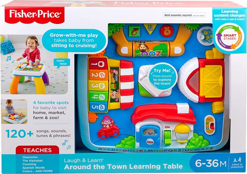 Photo 1 of Fisher-Price Laugh & Learn Around The Town Learning Table
