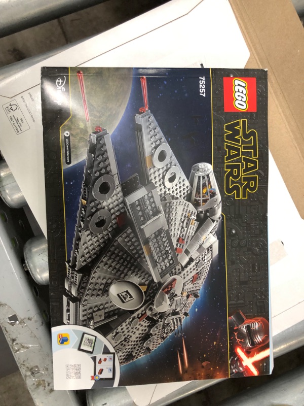 Photo 2 of LEGO Star Wars: The Rise of Skywalker Millennium Falcon 75257 Starship Model Building Kit and Minifigures (1,351 Pieces)