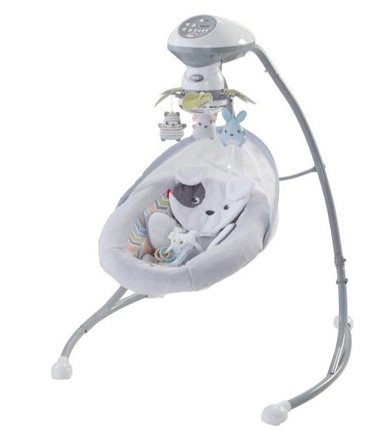 Photo 1 of Fisher-Price Sweet Snugapuppy Cradle 'n Swing

