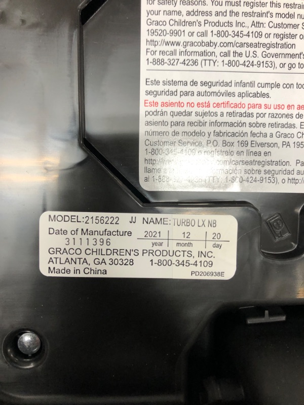 Photo 3 of Graco® TurboBooster® LX Backless Booster with Affix Latch | Backless Booster Seat for Big Kids Transitioning to Vehicle Seat Belt, Rio
