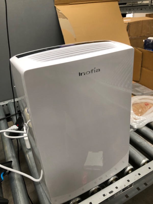 Photo 1 of 30 Pint 1,500 Sq Ft Smart Dehumidifier Intelligent Humidity Control | Inofia PD161C