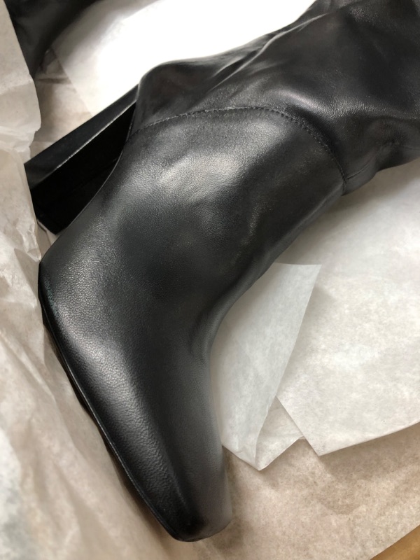 Photo 5 of Charles David Italian heels black leather size 7