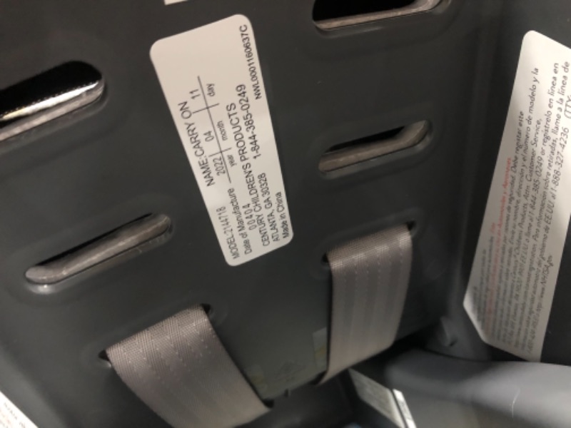 Photo 1 of Century Carry On 35 Lightweight Infant Car Seat, Metro