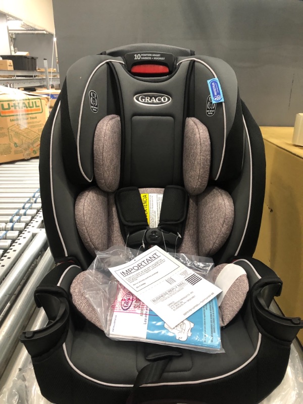 Photo 3 of Graco SlimFit 3 in 1 Car Seat -Slim & Comfy Design Saves Space in Your Back Seat, Darcie, One Size