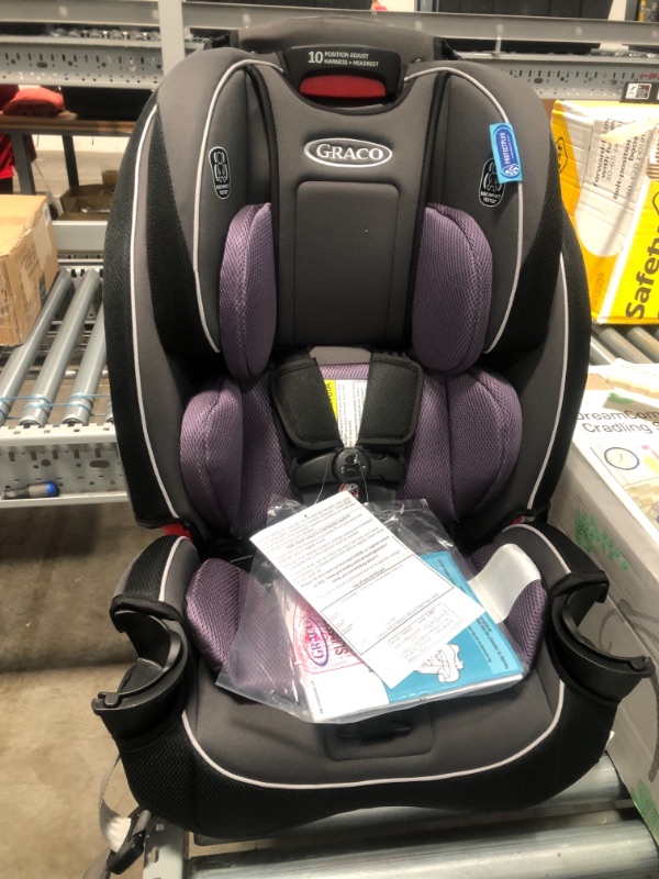 Photo 2 of Graco SlimFit 3 in 1 Car Seat, Slim & Comfy Design Saves Space in Your Back Seat, Annabelle