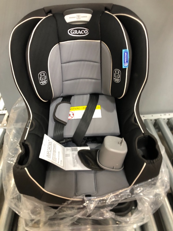 Photo 1 of Graco Extend2Fit Convertible Car Seat, Ride Rear Facing Longer with Extend2Fit, Gotham
