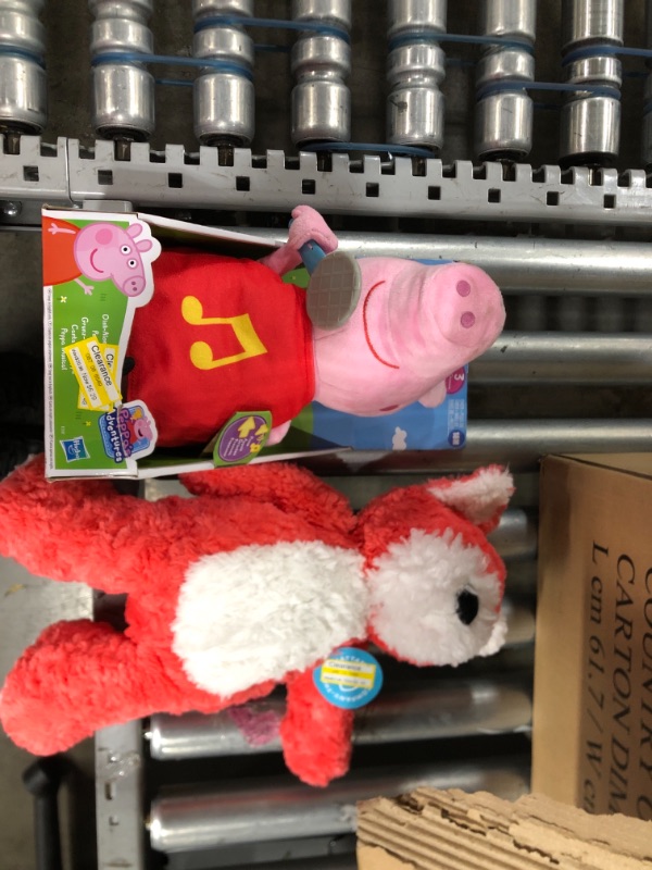 Photo 3 of 2 PCS BUNDLE

Manhattan Toy Best Friends Frankie Terrier Dog 15" Stuffed Animal Toy for Kids

Peppa Pig Oink-Along Songs Peppa Singing Plush Doll with Sparkly Red Dress and Bow, Sings 3 Songs Inspired by The TV Series, Ages 3 and up

