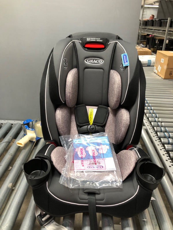 Photo 2 of Graco SlimFit 3 in 1 Car Seat -Slim & Comfy Design Saves Space in Your Back Seat, Darcie, One Size
