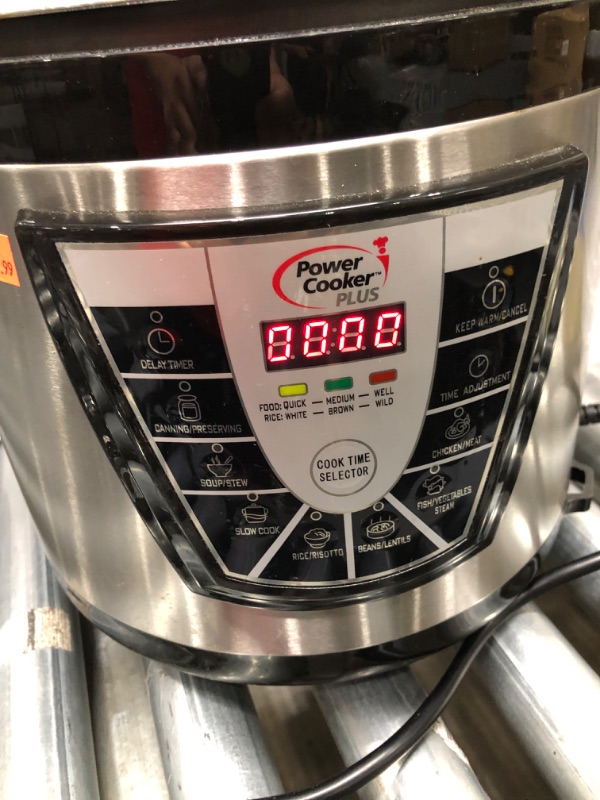 Photo 2 of ****PARTS ONLY***
Instant Pot Max 6 Quart Multi-use Electric Pressure Cooker with 15psi Pressure Cooking, Sous Vide, Auto Steam Release Control and Touch Screen